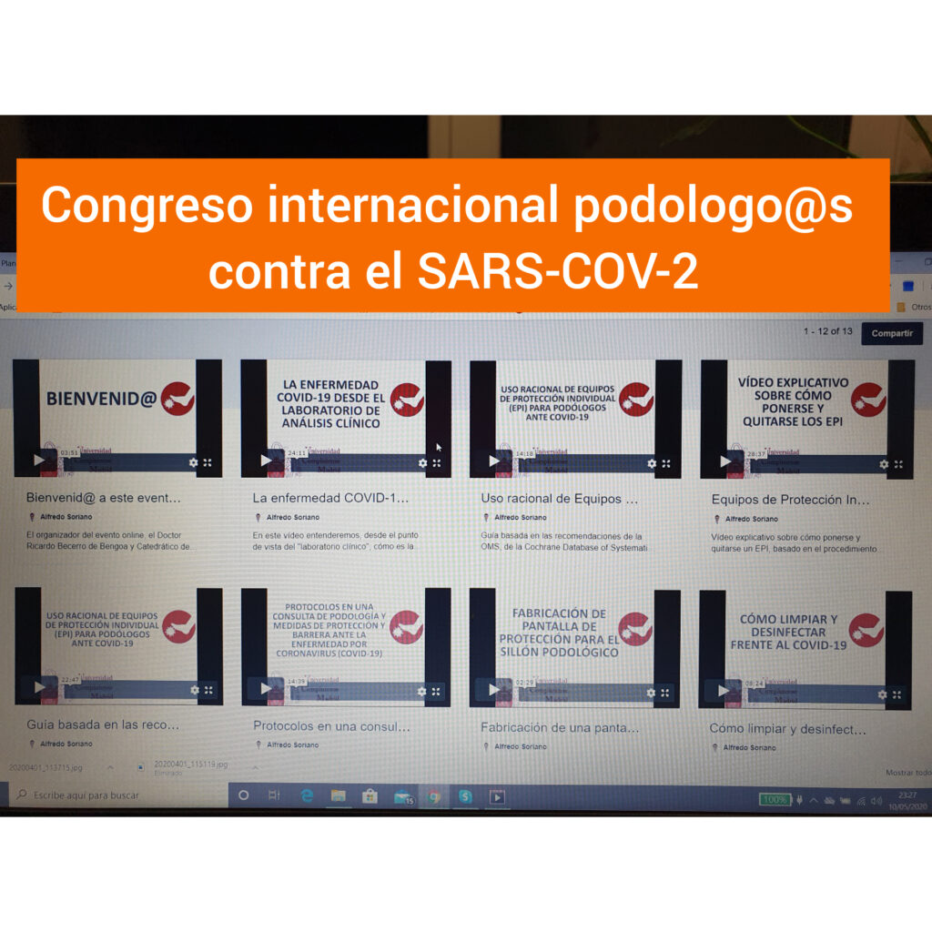 Congreso podologos covid 19